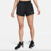 Nike Women's Dri-fit One Mid-Rise 3" Brief Lined Shorts