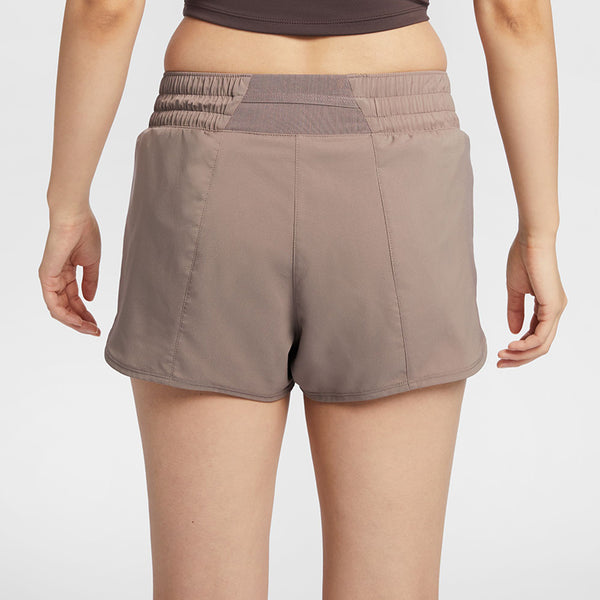 Nike Women's Dri-Fit One Mid-Rise 3" Brief-Lined Shorts