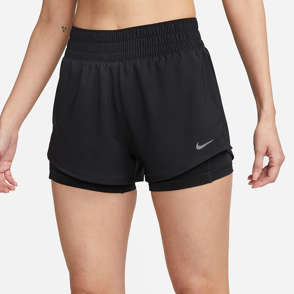 Nike Women's Dri-Fit One Mid-Rise 3" 2-in-1 Shorts