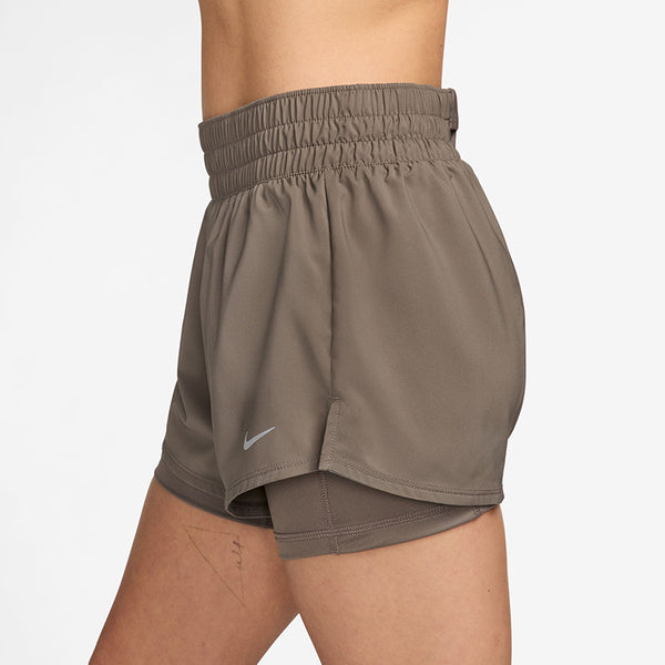 Nike Women's Dri-Fit One Mid-Rise 3" 2-in-1 Shorts