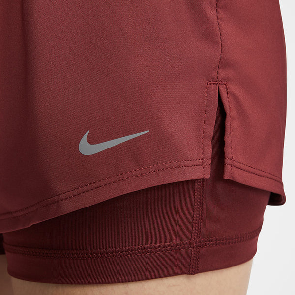 Nike Women's Dri-Fit One Mid-Rise 3" 2-in-1 Shorts