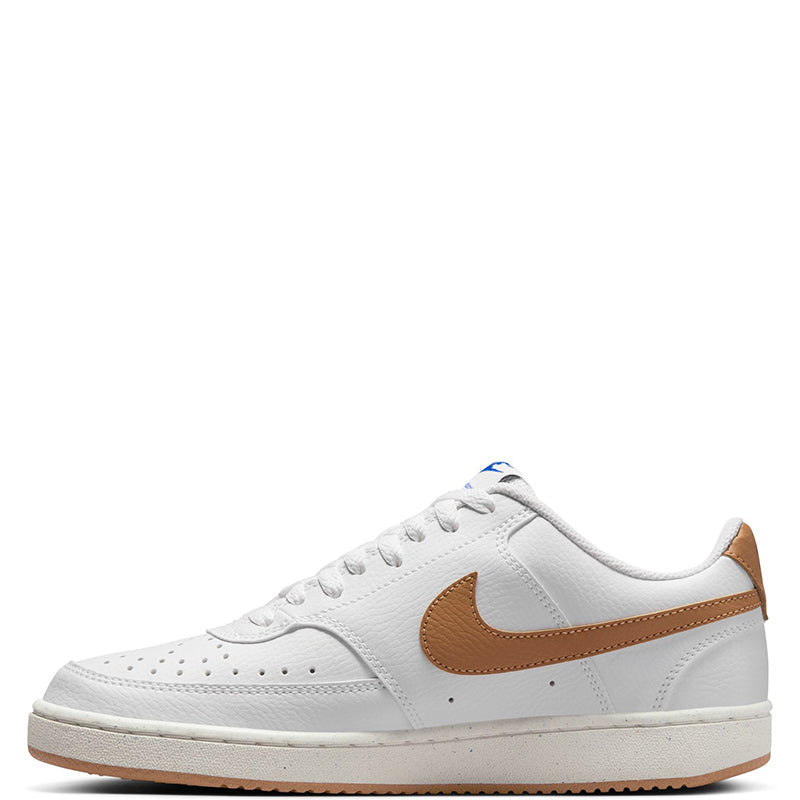 Nike Women's Court Vision Low Next Nature White/Flax-Game Royal-Sail