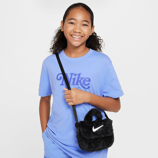 Nike Girl's Faux Fur Crossbody Bag (1L)