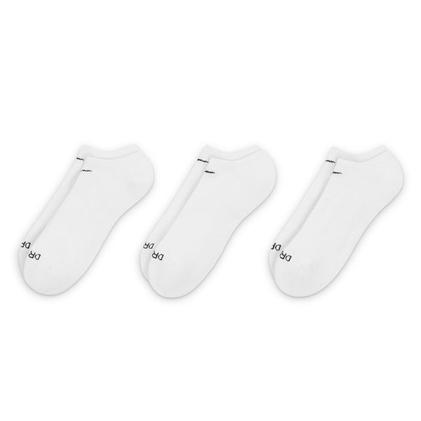 Nike Unisex Everyday Plus Cushion Training No-Show Socks (3 Pairs)