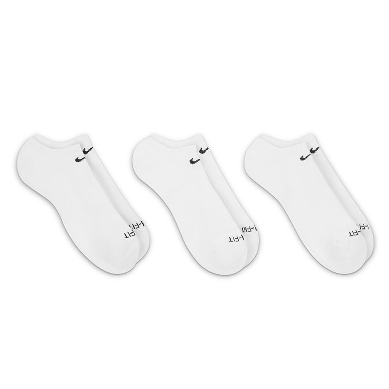 Nike Unisex Everyday Plus Cushion Training No-Show Socks (3 Pairs)