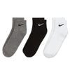 Nike Men's Everyday Cushioned Training Ankle Socks (3 P:airs)