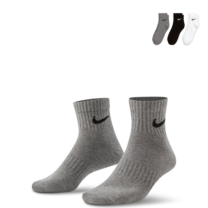 Nike Unisex Everyday Lightweight Training Ankle Socks (3 Pairs)