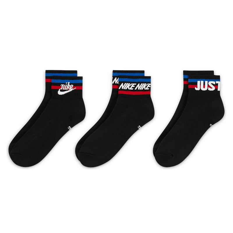 Nike Unisex Everyday Essential Ankle Socks (3 Pairs)